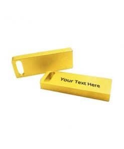Custom Gold Metal Logo USB Gift Pen Drive